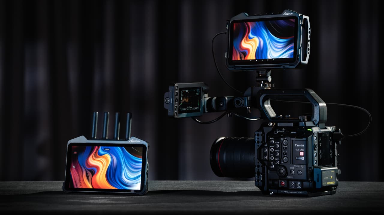 Accsoon CineView M7カメラビデオモニター （ケージキット付き） Accsoon CineView M7 Update Brings Peaking Tool, Vertical